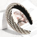 Wholesale new thickened pearl sponge headband JDC-HD-K075 Headband 蒲钻 silver Wholesale Jewelry JoyasDeChina Joyas De China