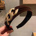 Wholesale new velvet headband JDC-HD-K078 Headband 蒲钻 Coffee Wholesale Jewelry JoyasDeChina Joyas De China