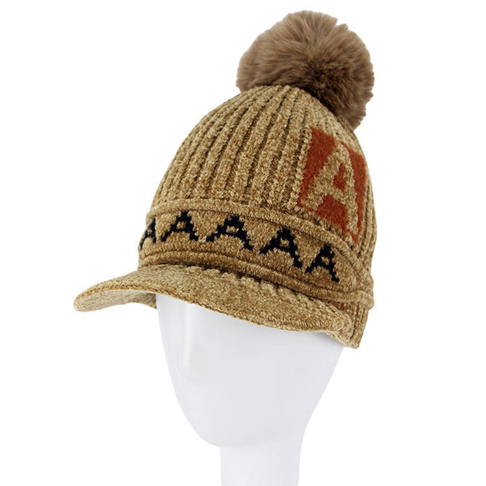 Wholesale new winter women's wool hat JDC-FH-GSXR026 Fashionhat 新锐 khaki One size fits all Wholesale Jewelry JoyasDeChina Joyas De China