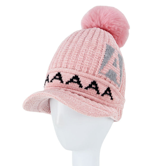 Wholesale new winter women's wool hat JDC-FH-GSXR026 Fashionhat 新锐 pink One size fits all Wholesale Jewelry JoyasDeChina Joyas De China