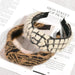 Wholesale new woolen retro checkerboard headband JDC-HD-K074 Headband 蒲钻 Wholesale Jewelry JoyasDeChina Joyas De China