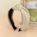 Wholesale new woolen yarn knotted headband JDC-HD-O326 Headband 潮炫 beige Wholesale Jewelry JoyasDeChina Joyas De China