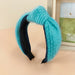 Wholesale new woolen yarn knotted headband JDC-HD-O326 Headband 潮炫 green Wholesale Jewelry JoyasDeChina Joyas De China