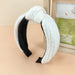 Wholesale new woolen yarn knotted headband JDC-HD-O326 Headband 潮炫 white Wholesale Jewelry JoyasDeChina Joyas De China