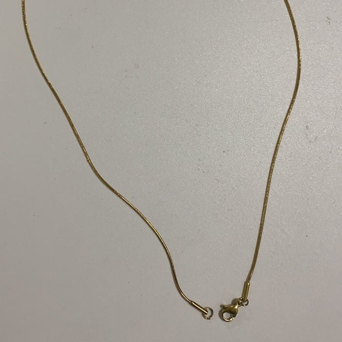 Wholesale non fading versatile single chain light chain titanium steel necklace JDC-NE-TD006 Necklaces 一自一然 Wholesale Jewelry JoyasDeChina Joyas De China