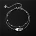 Wholesale non hollowed out pineapple double-layer stainless steel bracelet JDC-BT-Mingm006 Bracelets 敏萌 Wholesale Jewelry JoyasDeChina Joyas De China