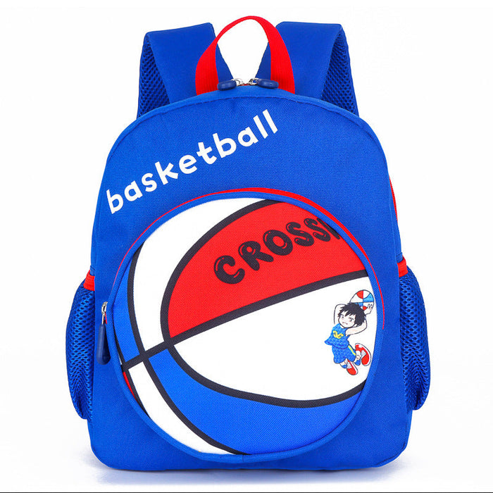 Wholesale nylon cute football Student Backpack Bags JDC-BP-MF010 Backpack Bags 满丰 blue Wholesale Jewelry JoyasDeChina Joyas De China