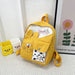Wholesale nylon kindergarten schoolbag JDC-BP-MF005 Shoulder Bags 满丰 yellow Wholesale Jewelry JoyasDeChina Joyas De China