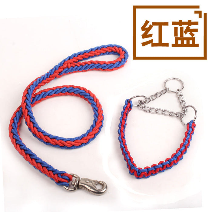 Wholesale Nylon Pet Leash JDC-PL-PDM005 Pet Leash 派多萌 Red blue 3.0cm Wholesale Jewelry JoyasDeChina Joyas De China