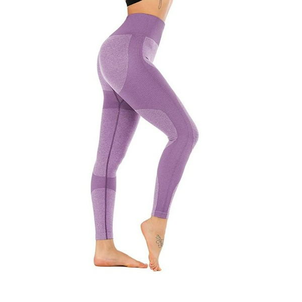 Bulk Jewelry Wholesale nylon stretch sports leggings color matching fitness pants yoga pants Wholesale factory from China YIWU China