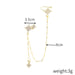 Wholesale octagonal rice word mangxing tassel earrings JDC-ES-ManY004 Earrings 满溢 2 Wholesale Jewelry JoyasDeChina Joyas De China