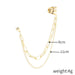 Wholesale octagonal rice word mangxing tassel earrings JDC-ES-ManY004 Earrings 满溢 3 Wholesale Jewelry JoyasDeChina Joyas De China