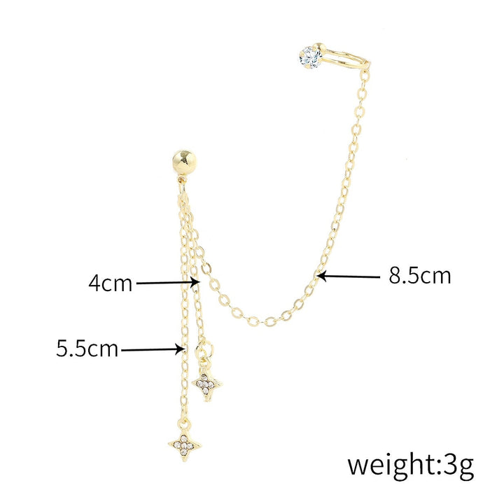 Wholesale octagonal rice word mangxing tassel earrings JDC-ES-ManY004 Earrings 满溢 5 Wholesale Jewelry JoyasDeChina Joyas De China