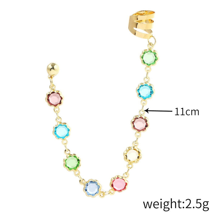 Wholesale octagonal rice word mangxing tassel earrings JDC-ES-ManY004 Earrings 满溢 6 Wholesale Jewelry JoyasDeChina Joyas De China