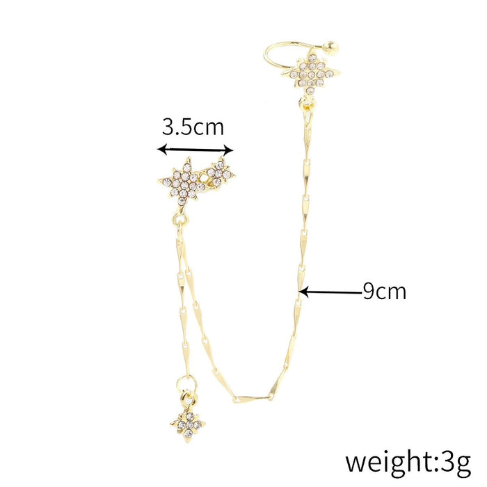 Wholesale octagonal rice word mangxing tassel earrings JDC-ES-ManY004 Earrings 满溢 Wholesale Jewelry JoyasDeChina Joyas De China