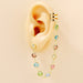 Wholesale octagonal rice word mangxing tassel earrings JDC-ES-ManY004 Earrings 满溢 Wholesale Jewelry JoyasDeChina Joyas De China