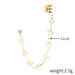 Wholesale octagonal rice word mangxing tassel earrings JDC-ES-ManY004 Earrings 满溢 9 Wholesale Jewelry JoyasDeChina Joyas De China