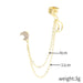 Wholesale octagonal rice word mangxing tassel earrings JDC-ES-ManY004 Earrings 满溢 Wholesale Jewelry JoyasDeChina Joyas De China