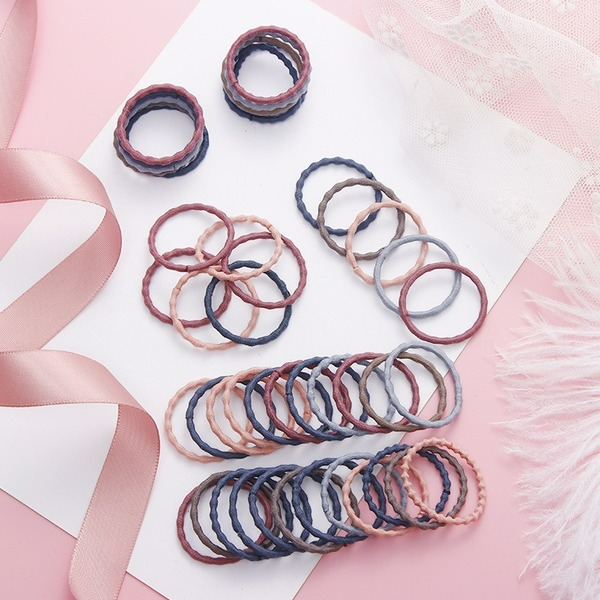 Wholesale of 50 pieces of 3cm hairless rope Hair Scrunchies JDC-HS-GSHX005 Hair Scrunchies JoyasDeChina Wholesale Jewelry JoyasDeChina Joyas De China