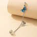 Wholesale oil dripping butterfly long earrings JDC-ES-C392 Earrings JoyasDeChina Wholesale Jewelry JoyasDeChina Joyas De China