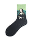 Wholesale Oil Painting Cotton Socks Breathable Men's Socks JDC-SK-Kaf036 Sock 咖范 35 40CM Wholesale Jewelry JoyasDeChina Joyas De China