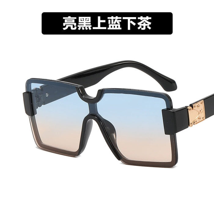 Wholesale one-piece frameless face small Sunglasses JDC-SG-PLS047 Sunglasses 普琳丝 Wholesale Jewelry JoyasDeChina Joyas De China