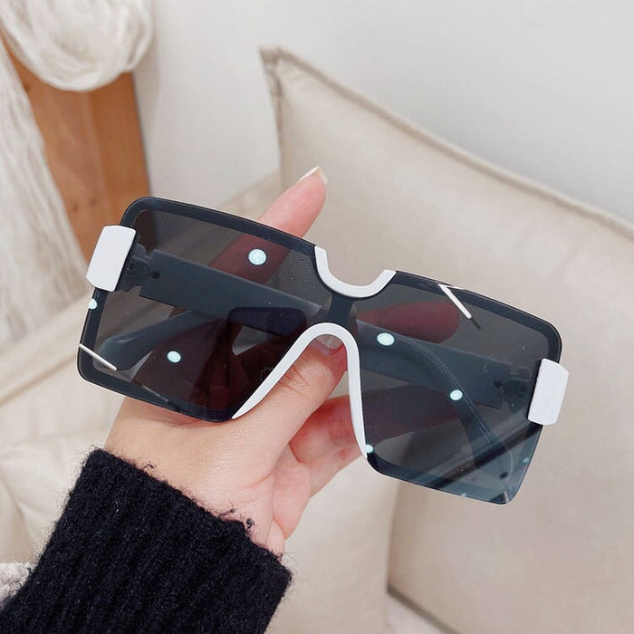 Wholesale one-piece frameless face small Sunglasses JDC-SG-PLS047 Sunglasses 普琳丝 Wholesale Jewelry JoyasDeChina Joyas De China