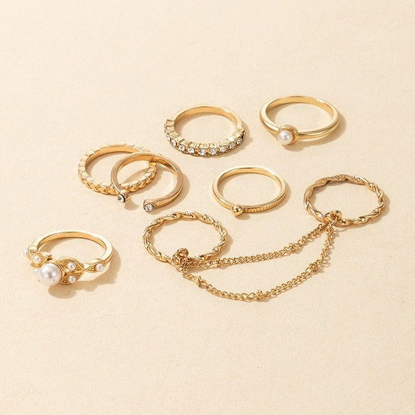 Wholesale open ring alloy combination ring set JDC-RS-C300 Rings JoyasDeChina Wholesale Jewelry JoyasDeChina Joyas De China
