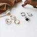 Wholesale open three-piece metal Rings MOQ≥2 JDC-RS-SF015 Rings 少峰 Wholesale Jewelry JoyasDeChina Joyas De China