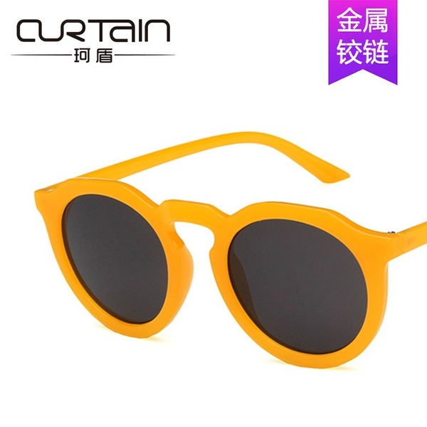 Wholesale orange PC frame resin lens sunglasses JDC-SG-GSKD043 Sunglasses JoyasDeChina yellow Wholesale Jewelry JoyasDeChina Joyas De China