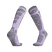 Wholesale Outdoor long tube women's ski socks JDC-SK-LZL020 Sock 两只狼 pink 35-39 Wholesale Jewelry JoyasDeChina Joyas De China