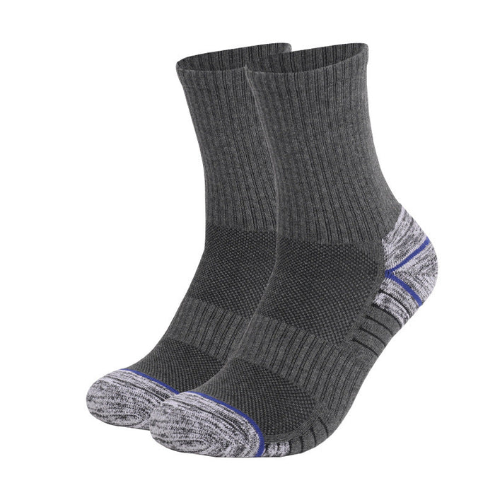 Wholesale Outdoor sports socks JDC-SK-LZL008 Sock 两只狼 grey 35-38 Wholesale Jewelry JoyasDeChina Joyas De China