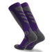 Wholesale Outdoor sports thickened ski socks JDC-SK-LZL029 Sock 两只狼 purple 35-38 Wholesale Jewelry JoyasDeChina Joyas De China
