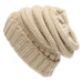 Wholesale Outdoor striped woolen knit hat men and women Chiffon JDC-FH-GE003 Fashionhat 关尔 Wholesale Jewelry JoyasDeChina Joyas De China