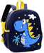 Wholesale oxford cartoon cute bag JDC-BP-MF002 Shoulder Bags 满丰 Dinosaur Navy Wholesale Jewelry JoyasDeChina Joyas De China