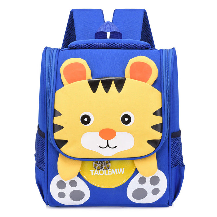 Wholesale oxford cartoon space bag JDC-BP-MF008 Backpack Bags 满丰 Tiger royal blue Wholesale Jewelry JoyasDeChina Joyas De China