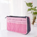 Wholesale Oxford cloth mesh storage bag cosmetic bag JDC-CB-GeiN014 Cosmetic bag 格纳 pink Wholesale Jewelry JoyasDeChina Joyas De China