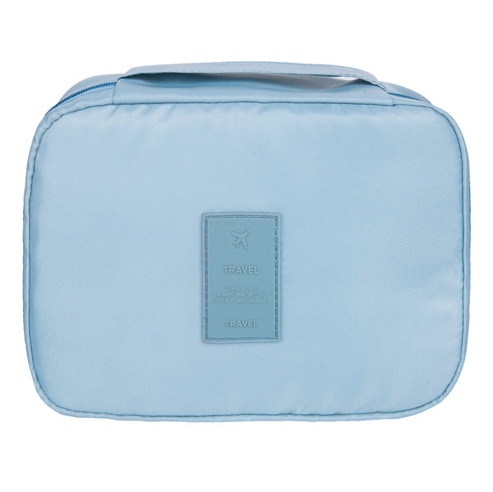 Wholesale oxford fabric cosmetic bag storage bag JDC-CB-GeiN031 Cosmetic bag 格纳 lake blue Wholesale Jewelry JoyasDeChina Joyas De China