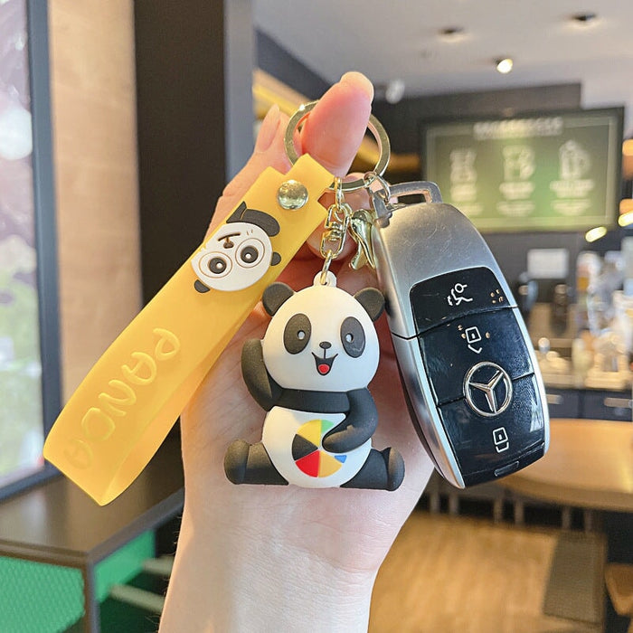 Wholesale Panda Doll PVC Hardware Keychain JDC-KC-JG221 Keychains JoyasDeChina Wholesale Jewelry JoyasDeChina Joyas De China
