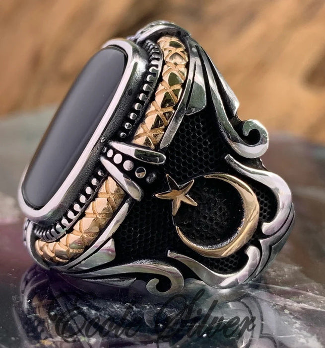 Wholesale pattern men's copper rings JDC-RS-WN108 Rings 薇妮 210 Adjustable opening Wholesale Jewelry JoyasDeChina Joyas De China