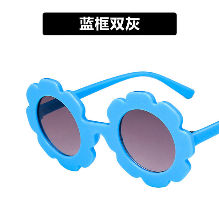 Wholesale PC children's Sunflower Sunglasses JDC-SG-KD118 Sunglasses 珂盾 9 1 Wholesale Jewelry JoyasDeChina Joyas De China