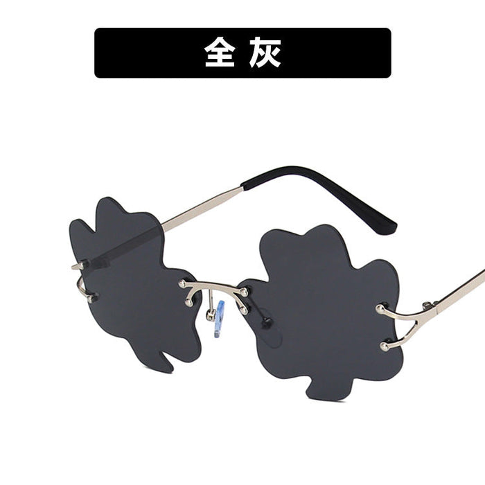 Wholesale PC Clover Sunglasses JDC-SG-KD115 Sunglasses 珂盾 gray 1 Wholesale Jewelry JoyasDeChina Joyas De China