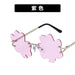 Wholesale PC Clover Sunglasses JDC-SG-KD115 Sunglasses 珂盾 purple 1 Wholesale Jewelry JoyasDeChina Joyas De China