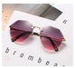 Wholesale PC Lens Metal Frameless Sunglasses JDC-SG-JinF031 Sunglasses 季丰 Wholesale Jewelry JoyasDeChina Joyas De China