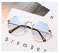 Wholesale PC Lens Metal Frameless Sunglasses JDC-SG-JinF031 Sunglasses 季丰 Wholesale Jewelry JoyasDeChina Joyas De China