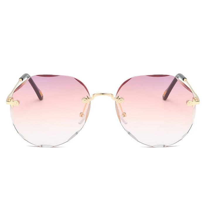 Wholesale PC Lens Metal Frameless Sunglasses JDC-SG-JinF031 Sunglasses 季丰 Wholesale Jewelry JoyasDeChina Joyas De China