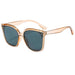 Wholesale PC Lens PC Frame Sunglasses JDC-SG-XinS008 Sunglasses 星尚 Transparent brown Wholesale Jewelry JoyasDeChina Joyas De China
