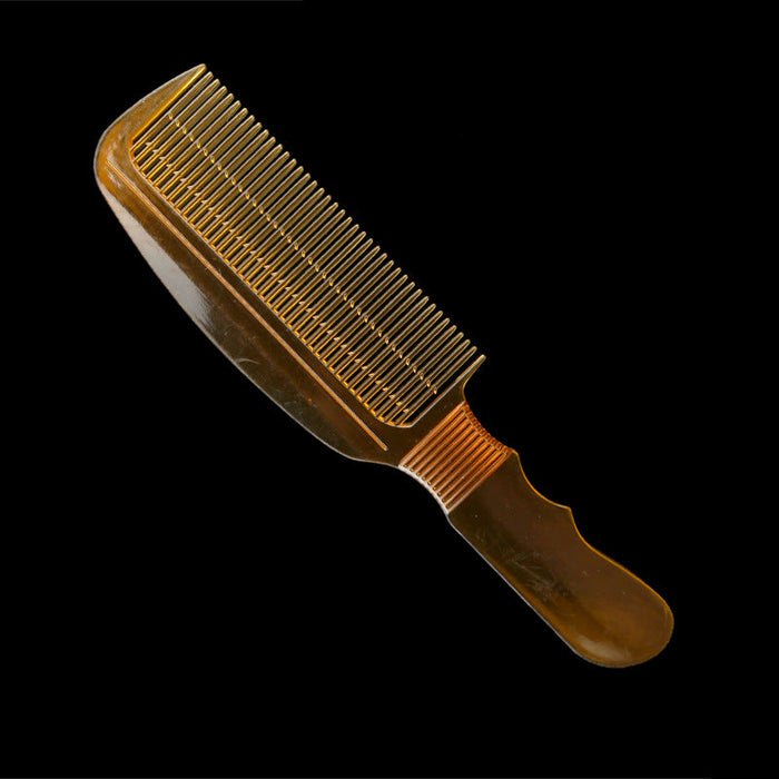 Wholesale PC Oil Hair Comb JDC-CM-Shangs0032 Comb 上世 Transparent brown Wholesale Jewelry JoyasDeChina Joyas De China