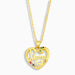 Wholesale peach heart mother's day necklace JDC-NE-AOS011 Necklaces 翱昇 Wholesale Jewelry JoyasDeChina Joyas De China