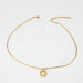 Wholesale peach heart steel geometric hollow mother's Day Necklace JDC-NE-Mail009 Necklaces 麦伦 Wholesale Jewelry JoyasDeChina Joyas De China